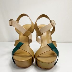 L. A. M. B. Women’s Strappy Ankle Stilettos 8.5